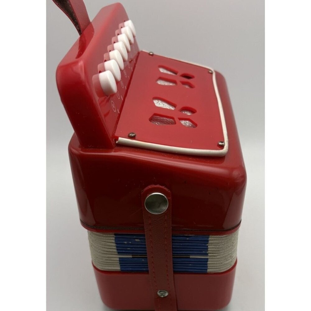 Vintage Accordion Woodstock Music Collection Toy Childs Music Instrument - Works - Picture 2 of 8